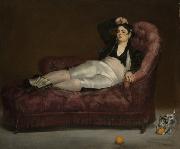 Edouard Manet Young Woman Reclining in Spanish Costume oil on canvas